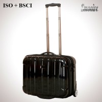 100% polycarbonate 17.3 in trolley laptop bag for men