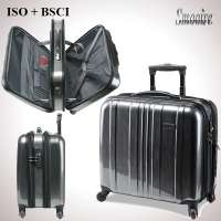 fashionable unique waterproof 100% PC 14 inch rolling computer bag