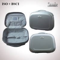 matte finish small polycarbonate PC travel beauty make up case