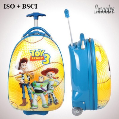 Fancy lovely cartoon pictures kids school trolley bag GSP Indonesia factory